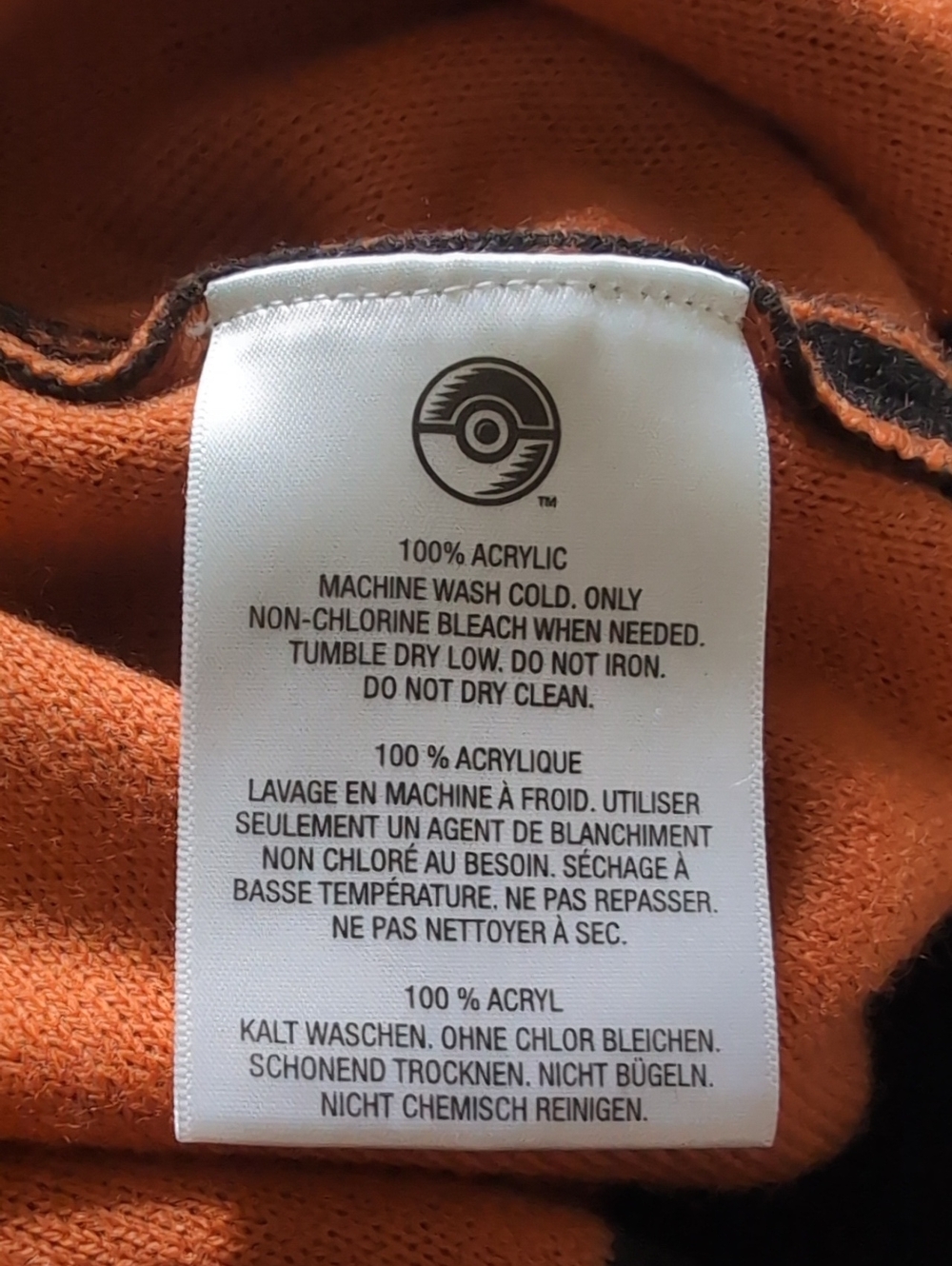 The Pokémon Center Gengar Spooky Forest Sweet Temptations Knit Sweater Large - Picture 9 of 11